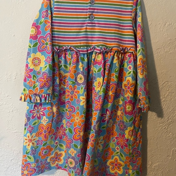 Hanna Andersson colorful long sleeve dress - Picture 5 of 5